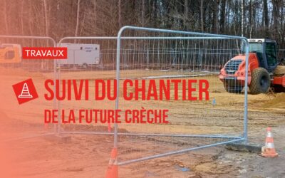 Crèche au Breil-sur-Mérize : début du chantier