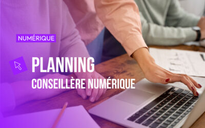 conseillère numérique : planning mars 2026
