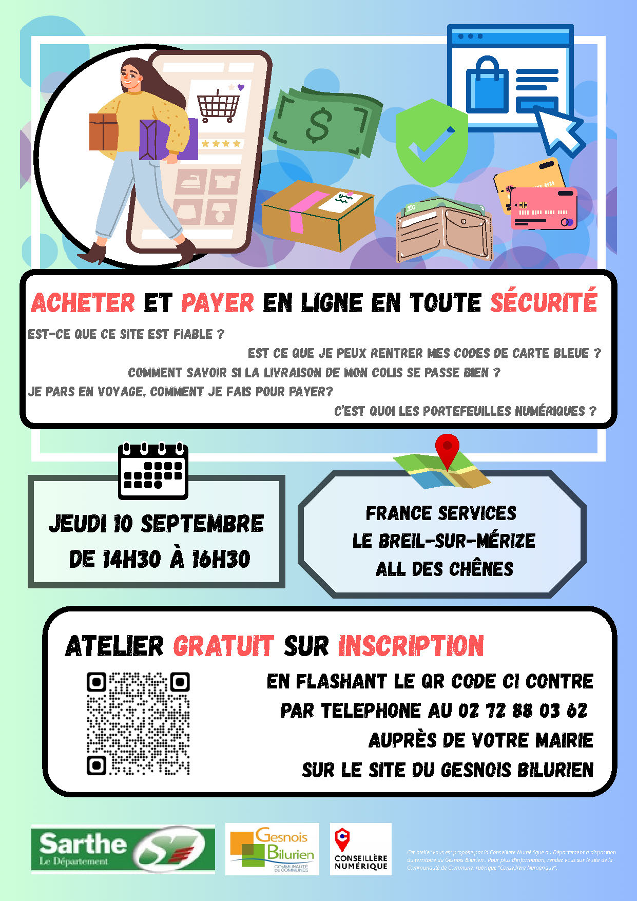 Numérique - Achetez et payez en ligne en toute sécurité
