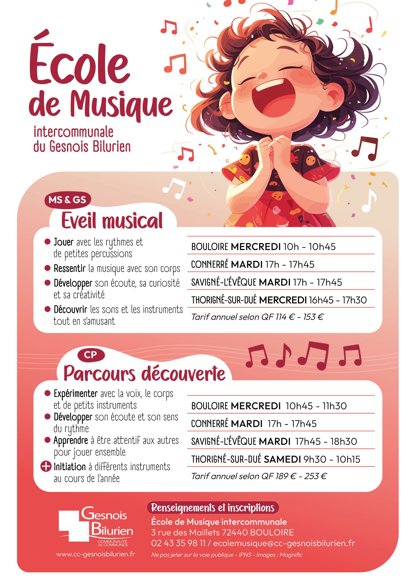 2026-09 EMi Eveil et parcours découverte - Affiche